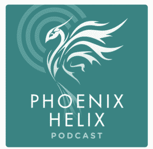 pheonix helix podcast cover art.