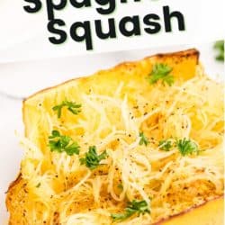 slow cooker spaghetti squash pin