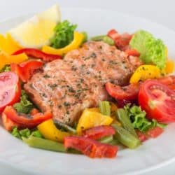 30 minute meal salmon and veggies