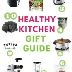 Healthy Kitchen Gift Guide pin