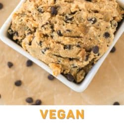 vegan chickpea cookie dough pin