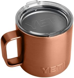yeti mug in copper