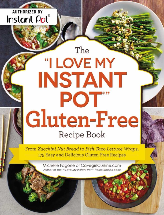 love my instant pot gluten free cookbook cover.