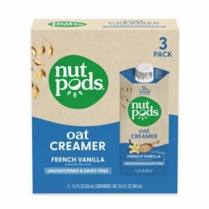 nutpods oat french vanilla unsweetened.