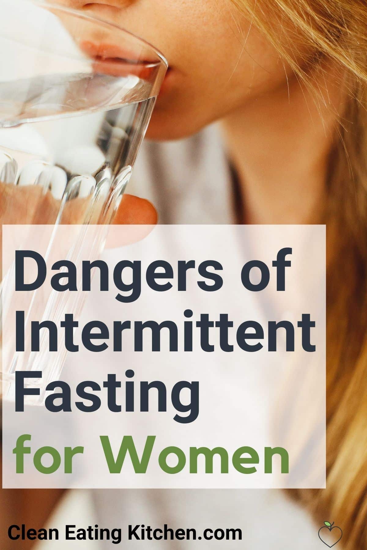 dangers of fasting for women infographic.