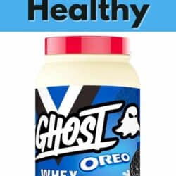 a jar of Ghost Protein in Oreo flavor.