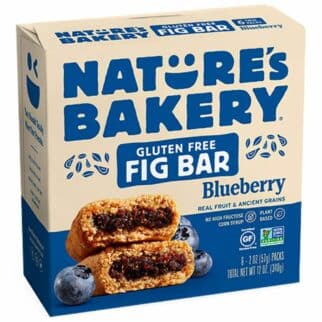 a box of Nature's Bakery fig bars.